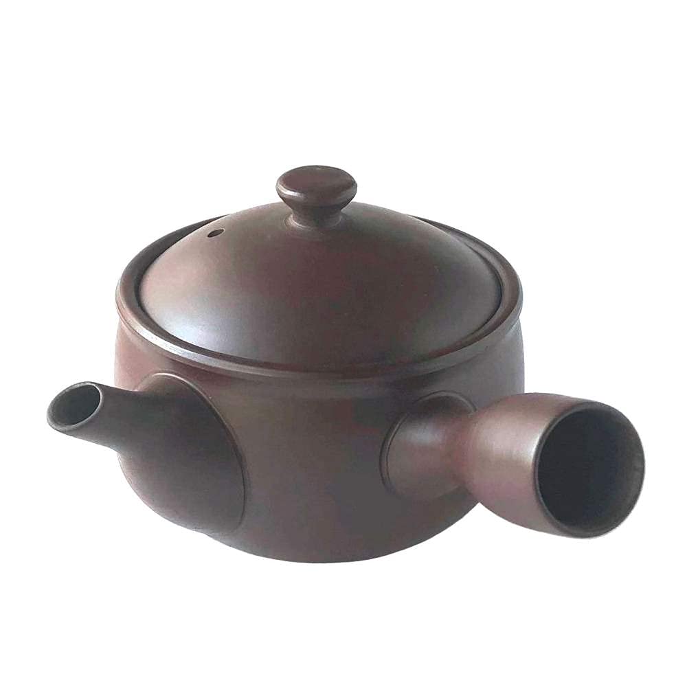 Hase potting E074 Purple mud 230cc Yokkaichi Banko teapot (Japan Import)