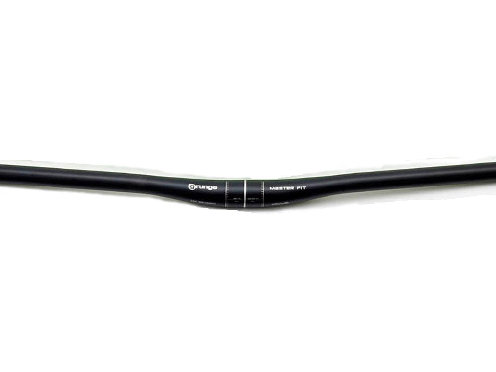 Grunge Master Fit Alloyizer Bar Clamp Diameter: 1.2 inches (31.8 mm), Matte MTB Handle, Black, Black
