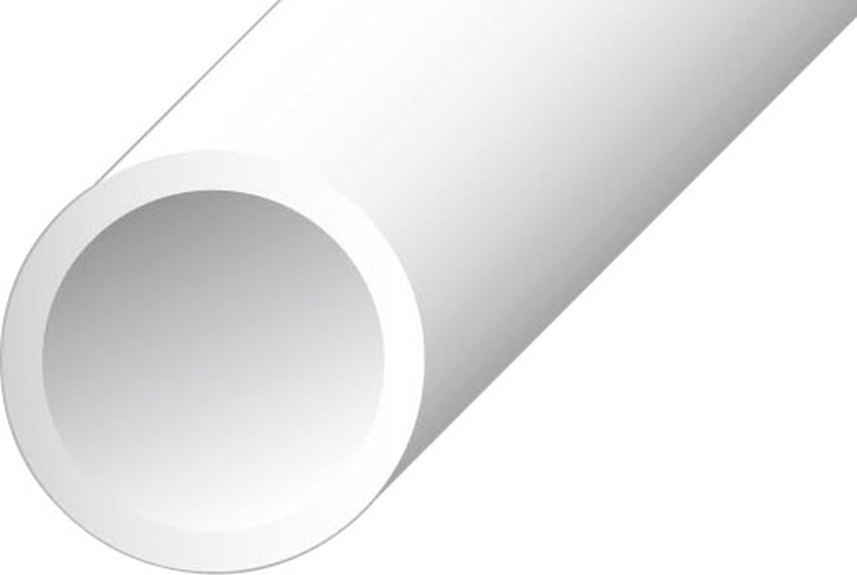 Kyosho 80EG227 Evergreen Scale Model Plastic Rod Pipe Diameter 0.2 inch (5.6 mm) Inner Diameter 0.17 inch (4.2 mm), 3 Pieces, Hobby Material