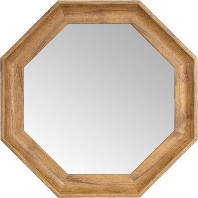 Made in Japan Prologue Octagonal Stand & Wall Mirror, Medium (PGA), Natural