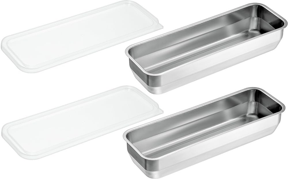 Yokoyama YB-700 Tsubame no Shake no Katsuki Unit Square Bat, 1/2 L, Lid x 2 Each