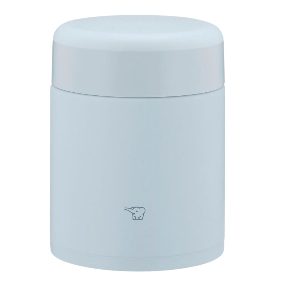 ZOJIRUSHI SW-KA40-HL Mahobin Stainless Steel Thermal Soup Jar, Lunch Jar, Seamless 13.5 fl oz (400 ml), Ice Gray, Integrated Lid and Seal, Easy to Clean, 3 Pieces Only
