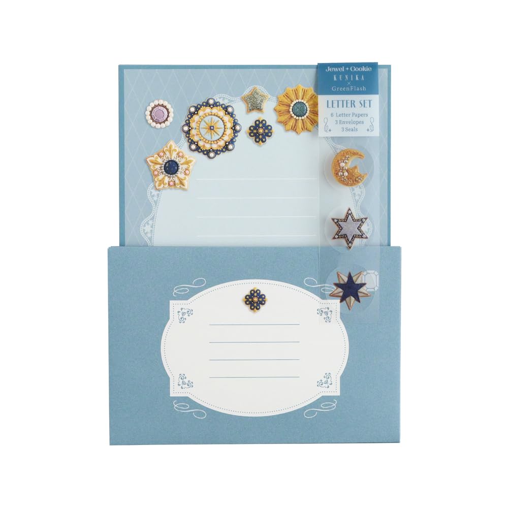 KUNIKA x GreenFlash Letter Set, Blue KG-042