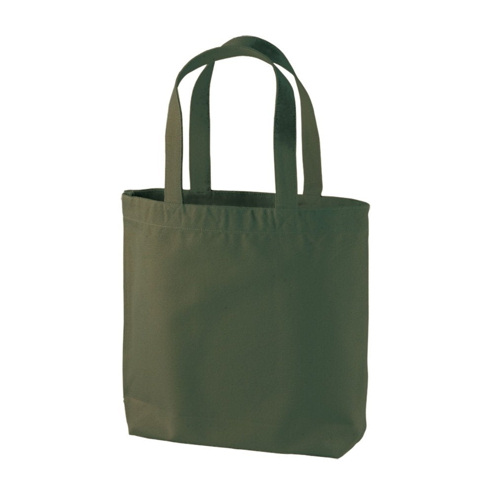 United Athle 150801 OD 14.3 oz Canvas Tote Bag, Medium, With Pocket