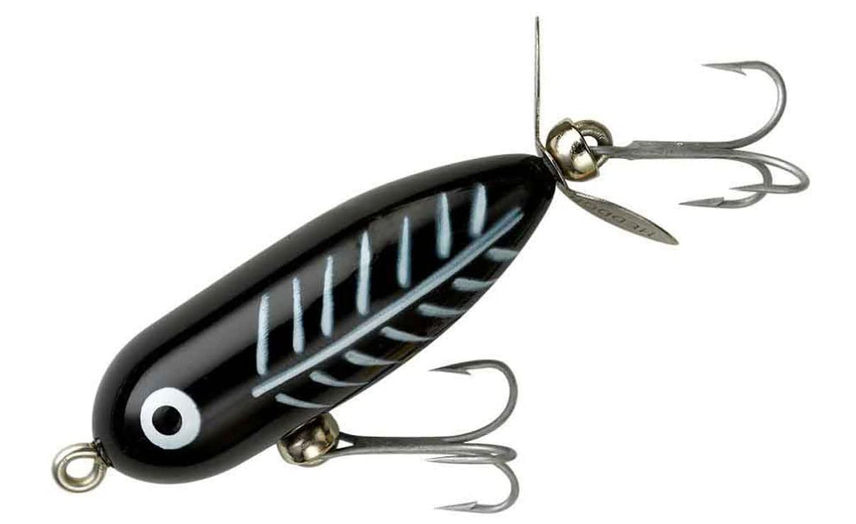 Smith LTD Hedon Tiny Torpedo #XBW.Black Shore Minnow