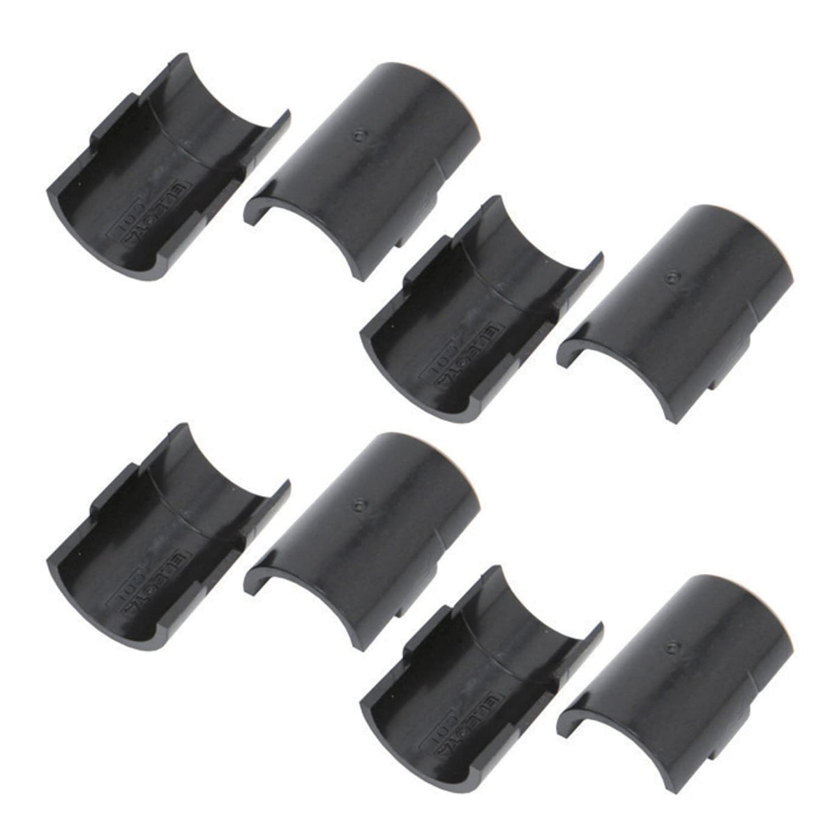 Basic Series B9985TB Tapered Sleeves for Colors, Black (4 Pairs)