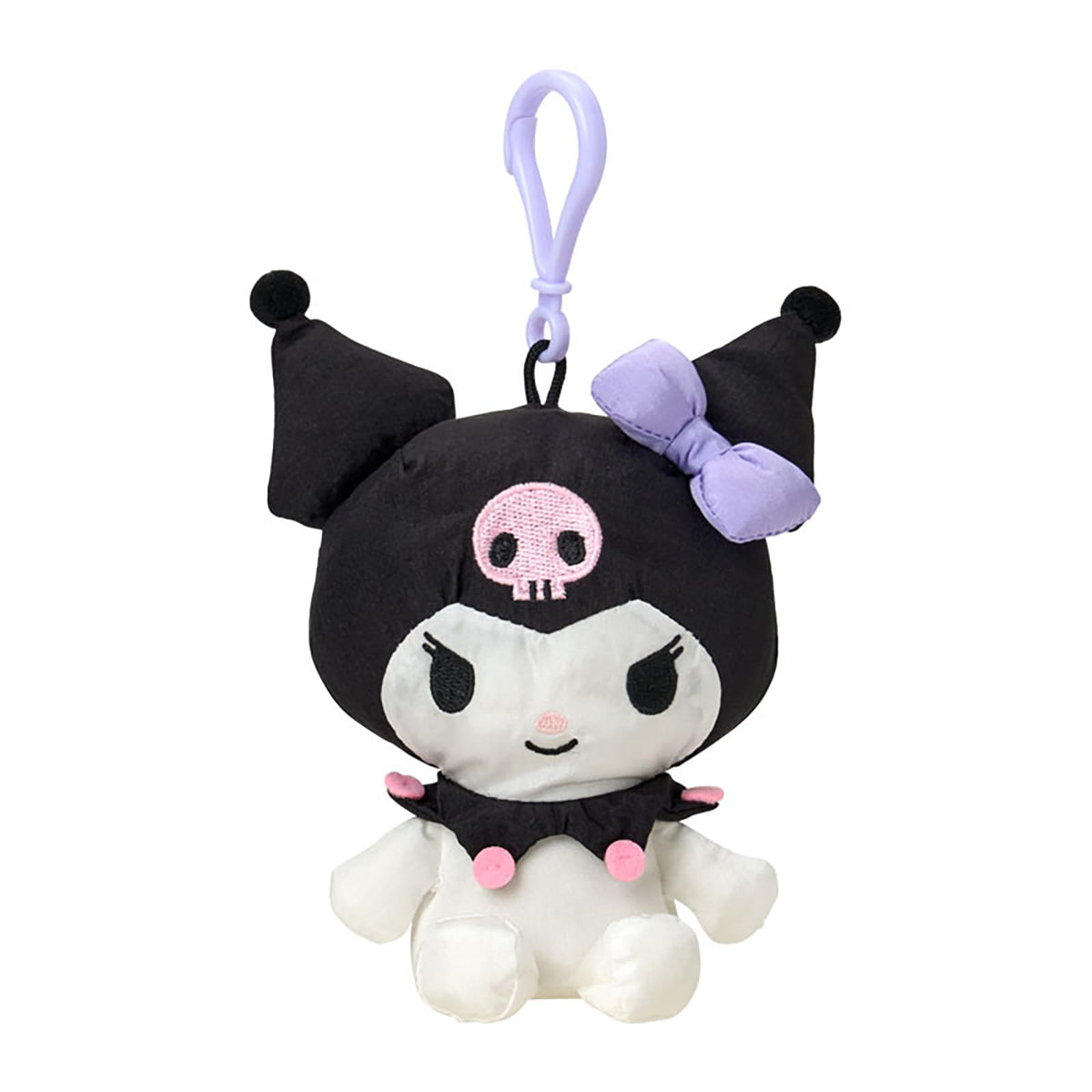 Sanrio 320544 Mascot Holder (Fluffy Shakizu), Chromi, Nylon, Polyester, ABS Resin, Recommended Age: 6 and Up