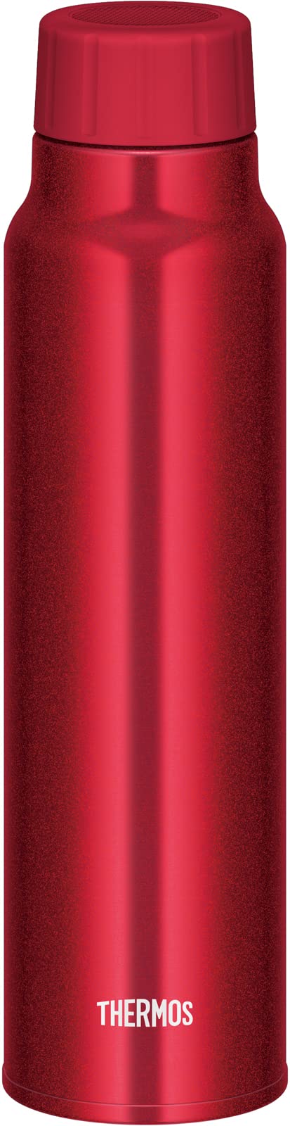 Thermos FJK-750 R Cold Insulated Carbonated Drink Bottle, 25.5 fl oz (750 ml), Red