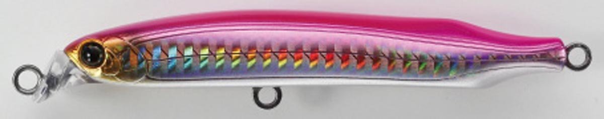 TackleHouse #03 Bezel.36 Lures Jigminnow Contact Bezel 3.9 inches (100 mm), 1.3 oz (36 g), Pink Back
