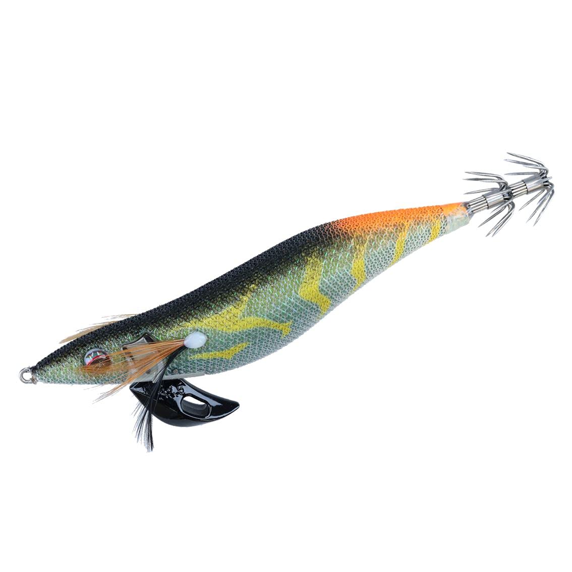 Daiwa Egi Emeraldas Stay Type S RV Lure, No. 3.5, Holo - Banana Candy