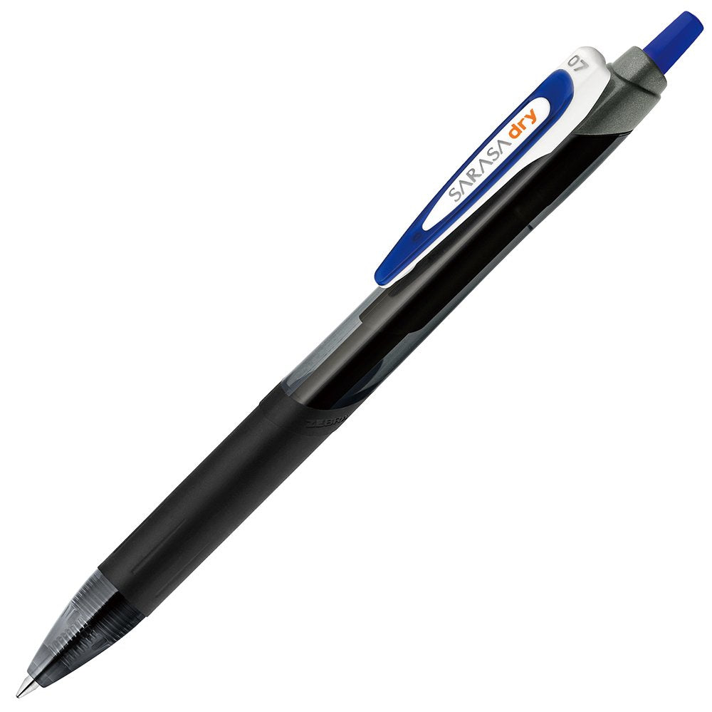 Zebra Gel Ballpoint Pen Sarasa Dry 0.7 Blue 10pcs B-JJB31-BL