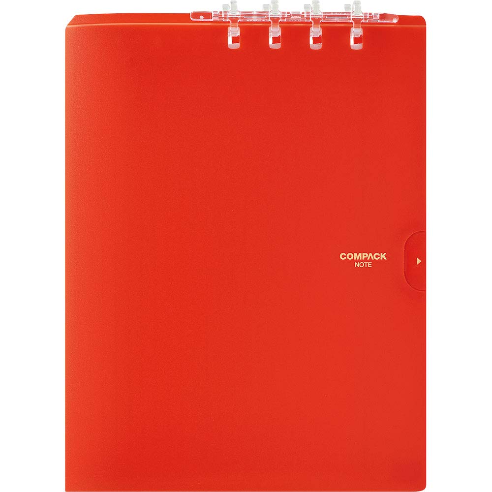 キングジム(Kingjim) KING JIM 9956TY au Lait Notebook, Compaq Notebook, A4, Orange