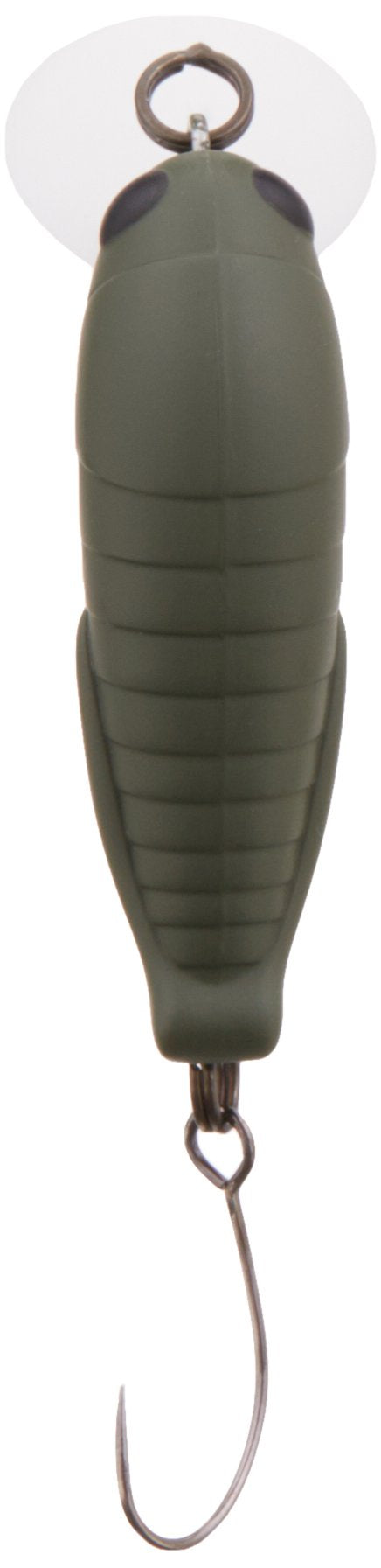 TackleHouse Crankbait Elfin Mini Grasshopper SP 1.3 inches (33 mm) 2g Matte Dark Olive #10 Lure
