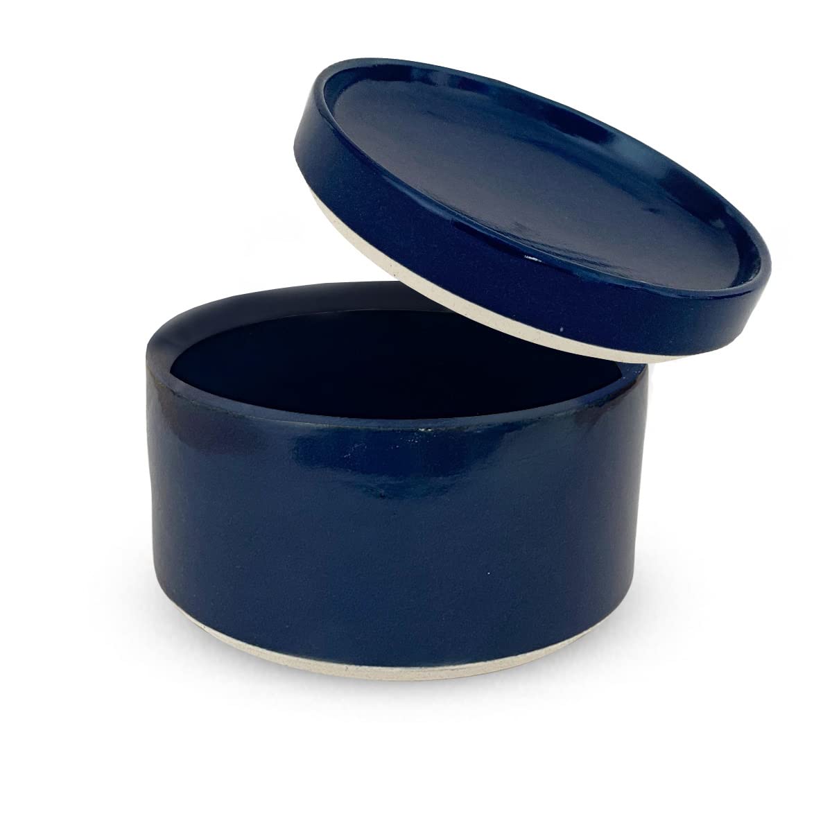 J-kitchens Isayama Kiln Ohitsu Ichiyen (Small Rice Bowl), Ceramic, Microwave Safe, Blue, Diameter 4.3 x 3.0 inches (11 x 7.5 cm), Ceramic, Dishwasher Safe, Nordic Style, Hasami Ware Made in Japan