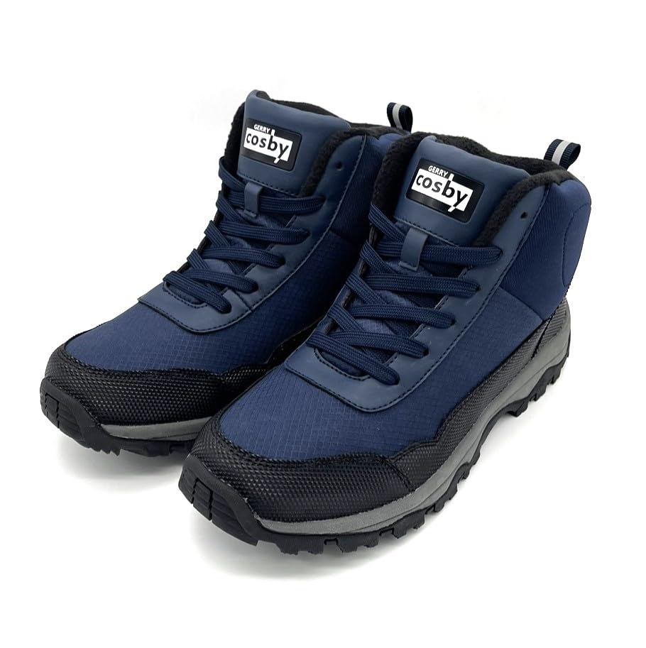 Cosby GCM0036 Men's Hiking Shoes, Navy, 26.0 cm