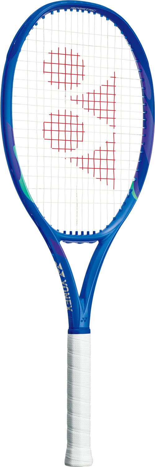 Yonex 08EZ105 Tennis Hard Racket, Frame Only, for Beginners to Advanced, E-Zone 105, Blast Blue