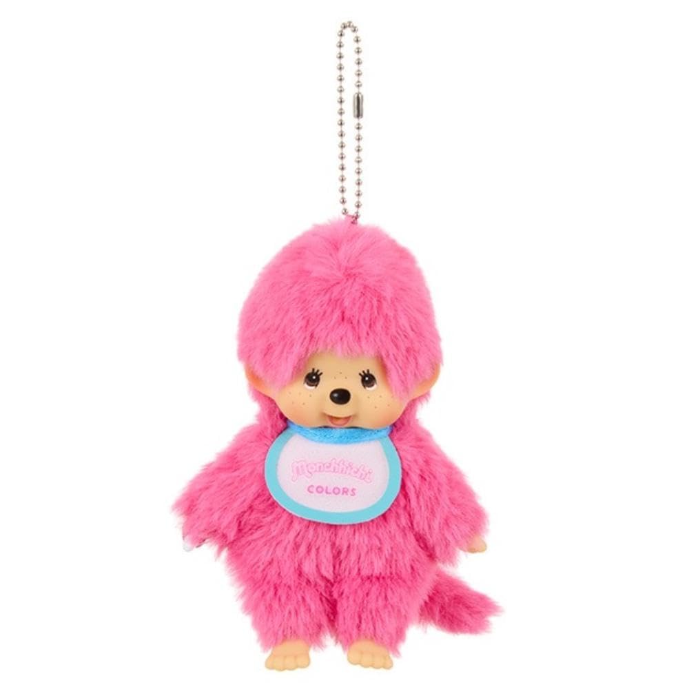 Sekiguchi COLORS Key Chain, Berry Pink, 226979 (H x W x D): 5.3 x 3.3 x 2.2 inches (13.5 x 8.5 x 5.5 cm)