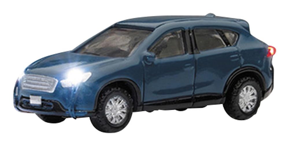 KATO N Gauge Just Plug SUV Car Navy Blue 24-680A Diorama Supplies