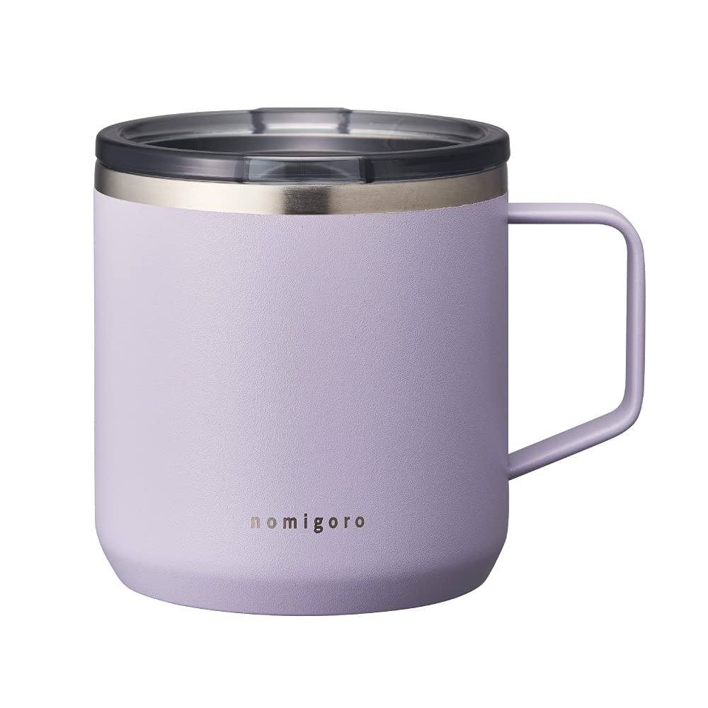 Doshisha RELAX Drinking Color Mug, 10.1 fl oz (300 ml), Purple
