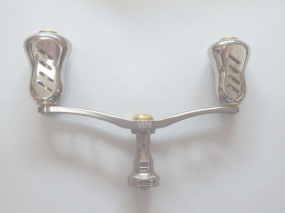 ribure Wing 110fino Knob Titanium P + Gold G