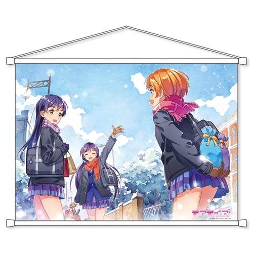 Love Live! B2 Tapestry μ's lily White