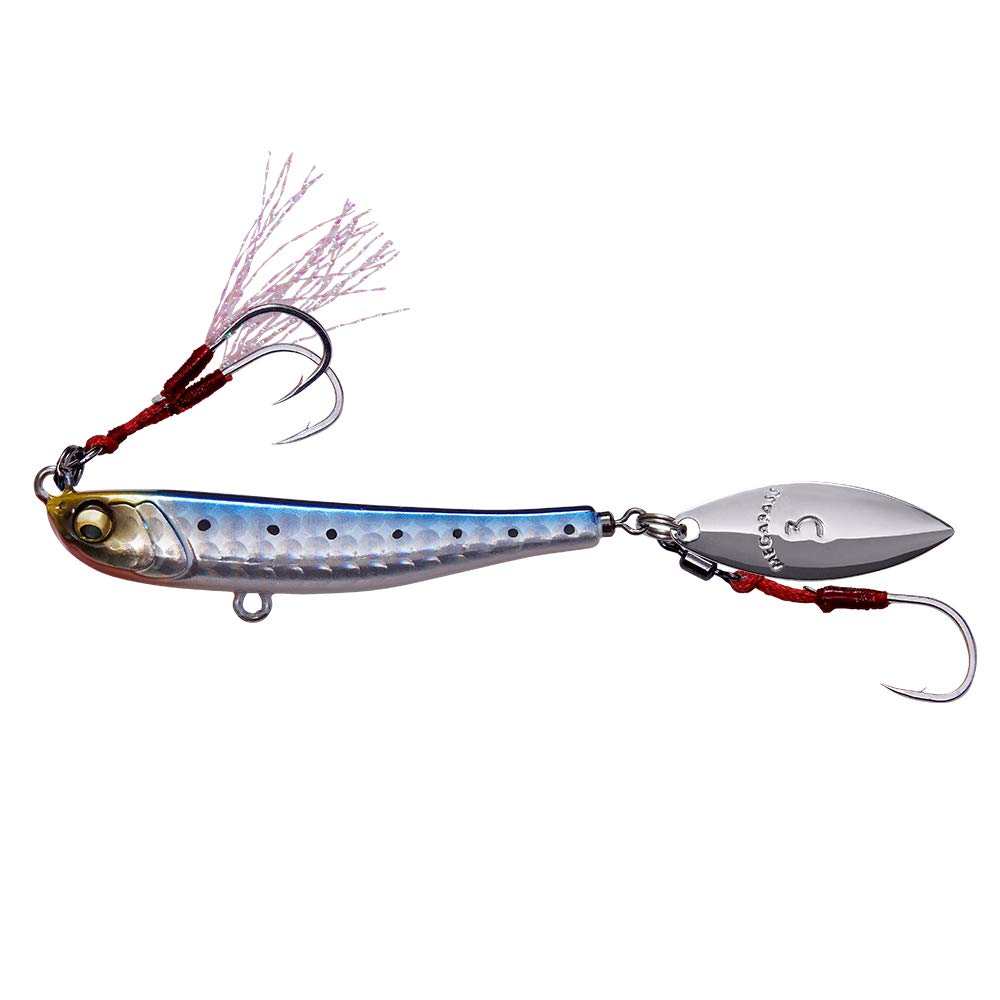 Megabass MAKIPPA Metal Jig, 0.4 oz (10 g), Mazumei Eagle