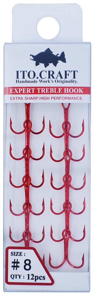 ITO Craft ET-65HR #8 Expert Treble Hook