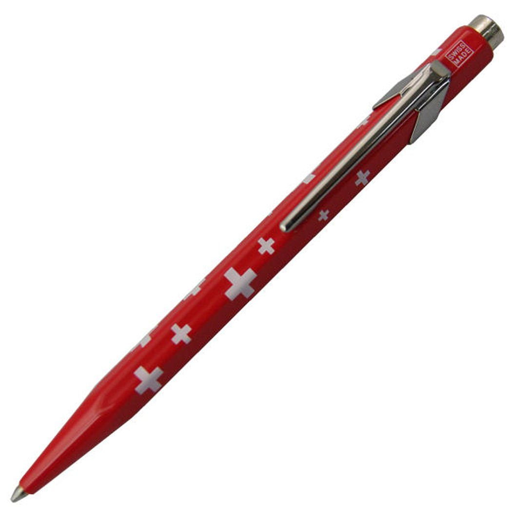 Caran d'Ache Ballpoint Pen, Oil Based 849 Collection, Swiss Flag 0849-253