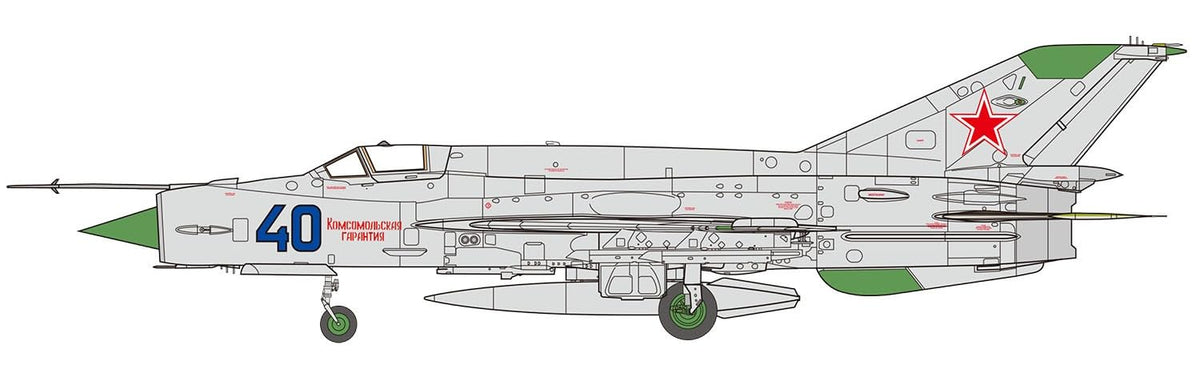 MiG-21 bis フィッシュベッド L ブルー 40