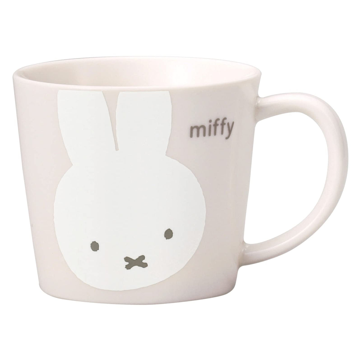 Kaneshotouki 288101 Dick Bruna Miffy Mug, Medium, Approx. 9.5 fl oz (280 ml), Miffy White Face, Standard, Made in Japan