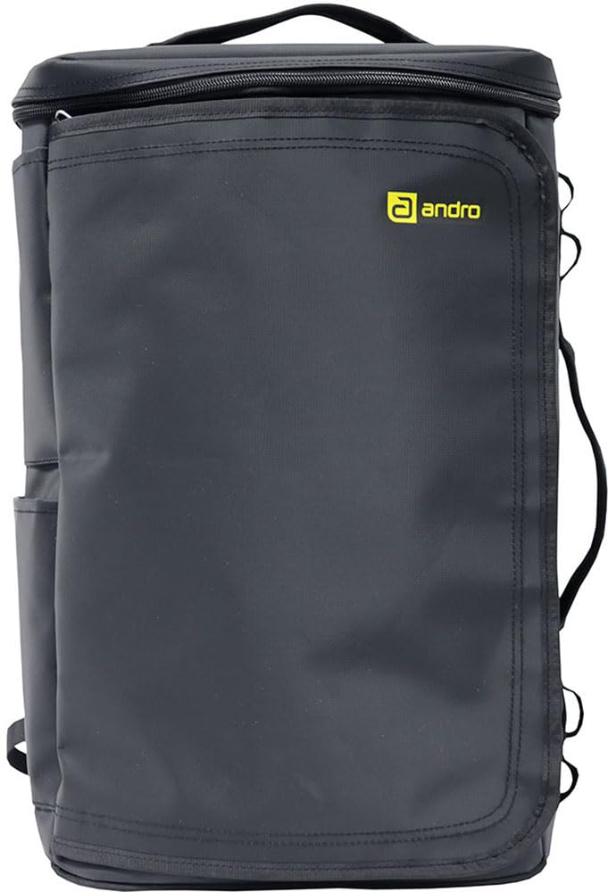 Andro Table Tennis Backpack, High-End Backpack, Black