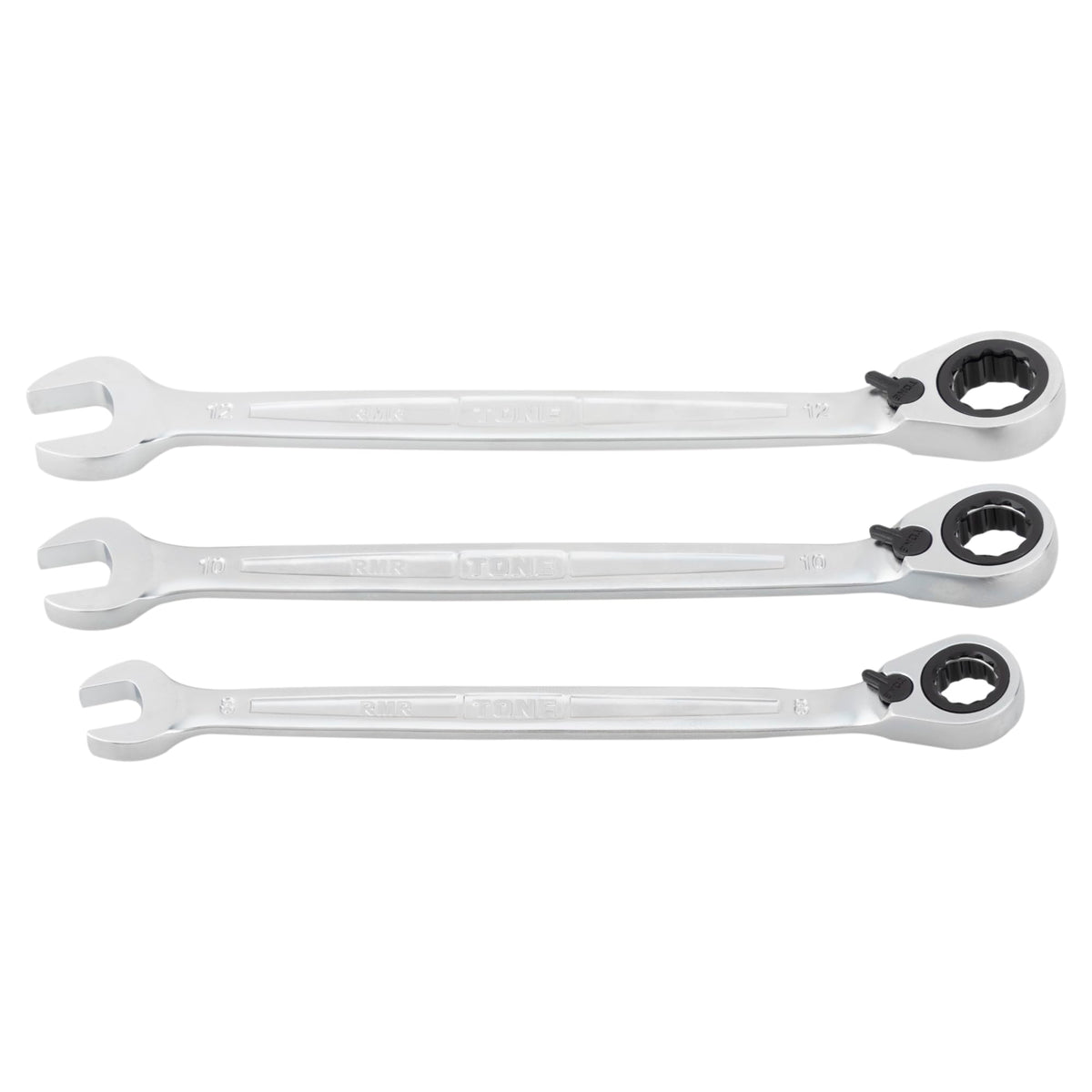 TONE Ratchet Ring Wrench Reversible Offset Set RMR300 3-Piece