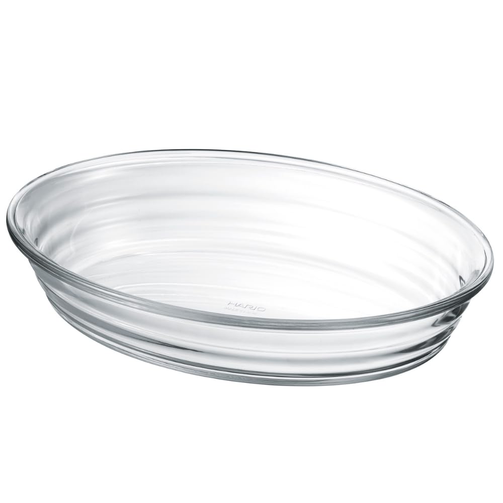 Hario Heat Resistant Glass Oval Plate