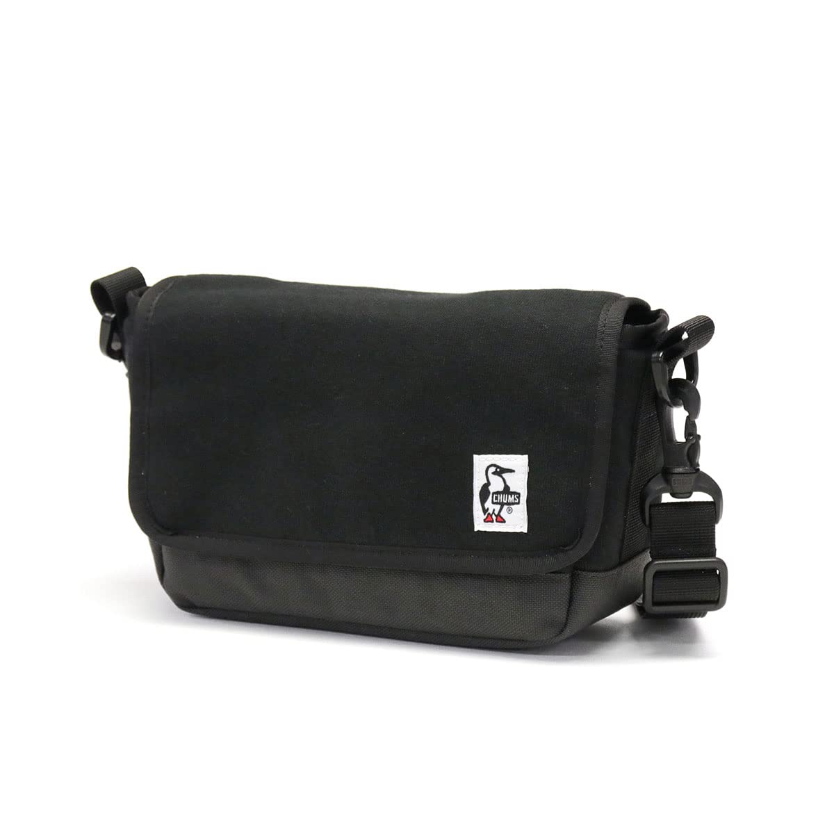 Chums Bag Small Camera Shoulder Sweat Nylon, black/charcoal, One Size