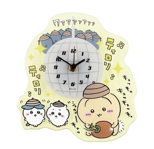 Marimocraft Chiikawa Acrylic Watch Warm... Such A World... 004555 Vol. 2 Wall Clock, Interior