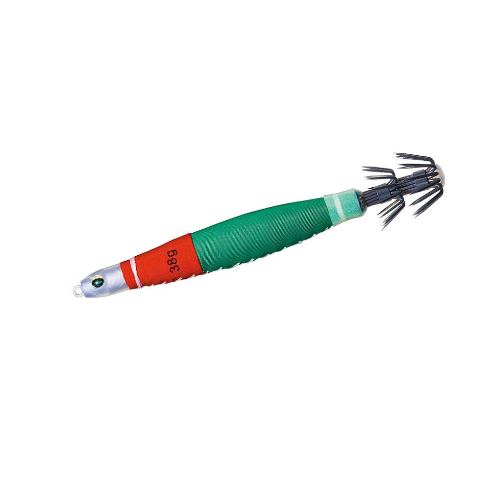 Daiwa Emerald Ika Metal Sutte, 2.0 oz (56 g), Red Green