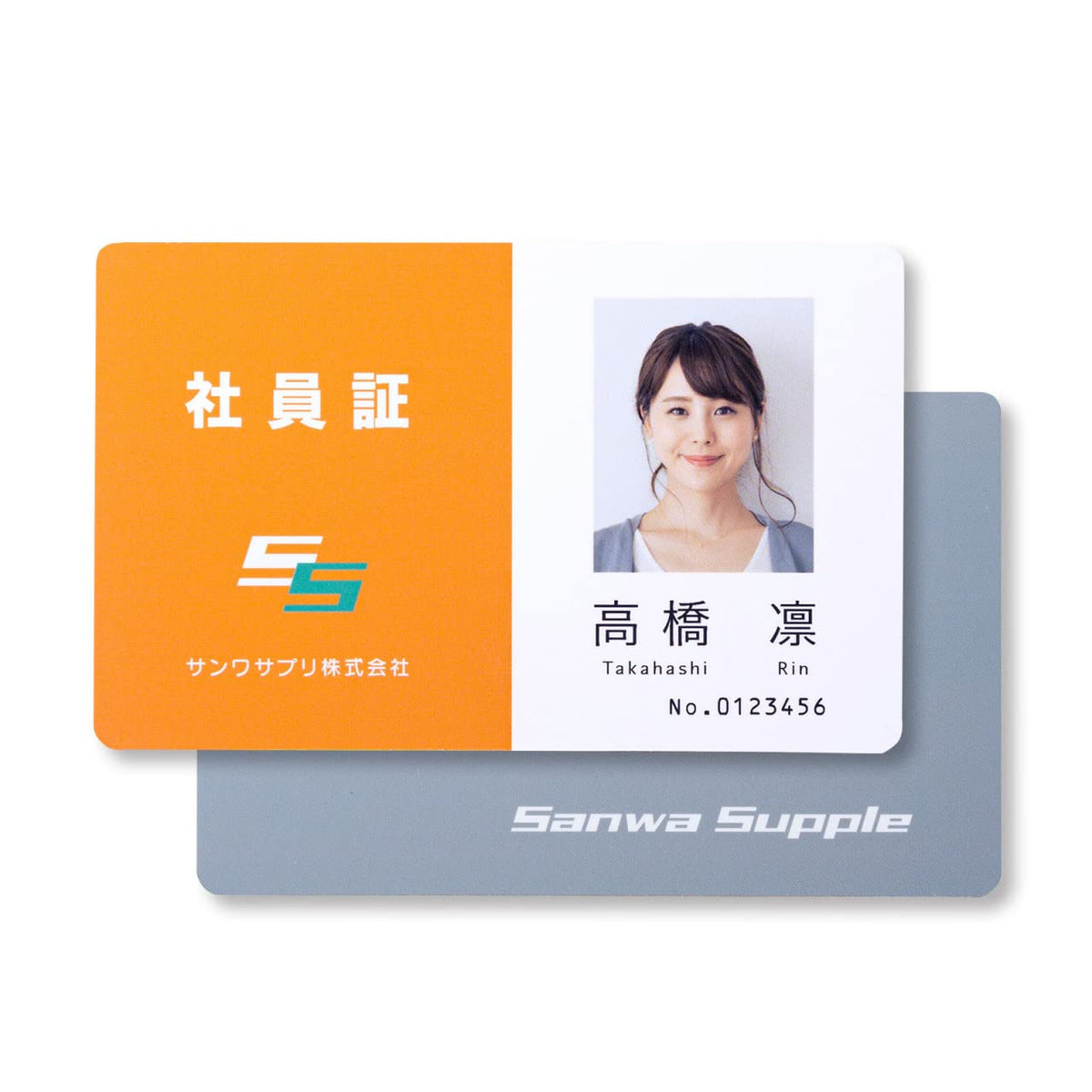 Sanwa Supply JP-ID03N-100 Inkjet ID Card (No Holes, 100 Sheets)