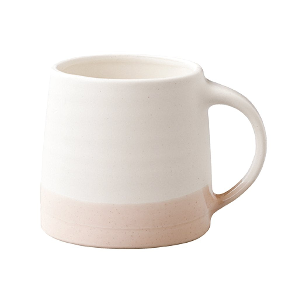 KINTO SCS-S03 20754 Mug, 11.8 fl oz (320 ml), White x Pink Beige, Microwave and Dishwasher Safe, Gift, Present