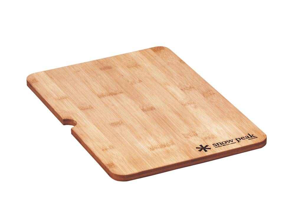 Snow Peak IGT Bamboo Short Insert, CK-125TR, Designed in Japan, Laminated Bamboo, for Snow Peak Iron Grill Table System, Lifetime Product Guarantee