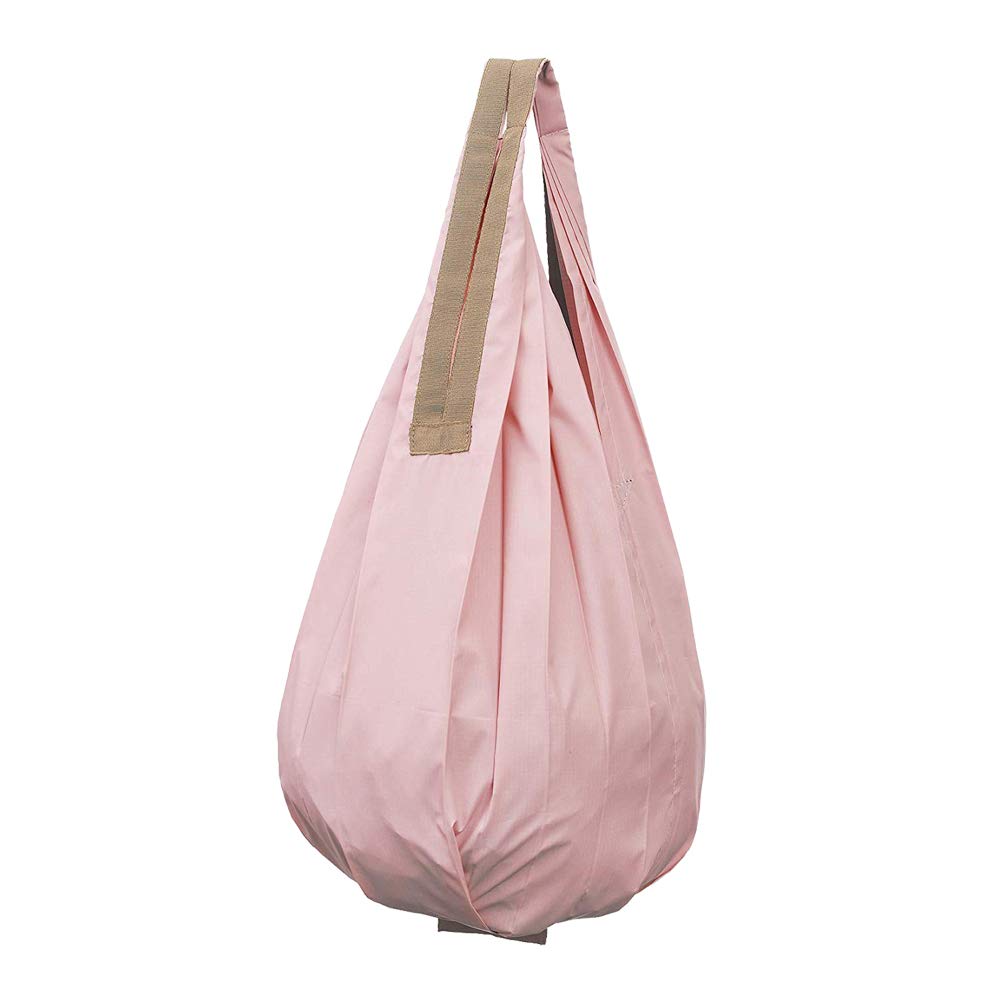 Marna S460P Shupatto Compact Bag, Drop (Pink), Eco Bag, Shupat, Foldable, Vertical Type, Durable