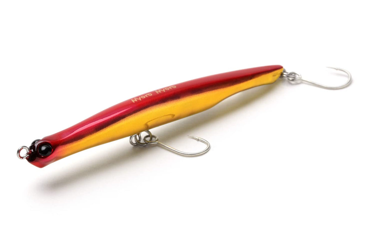 Jackson Nyoronyoro Pencil Bait 4.1 inches (105 mm), 0.3 oz (9 g), Red Gold