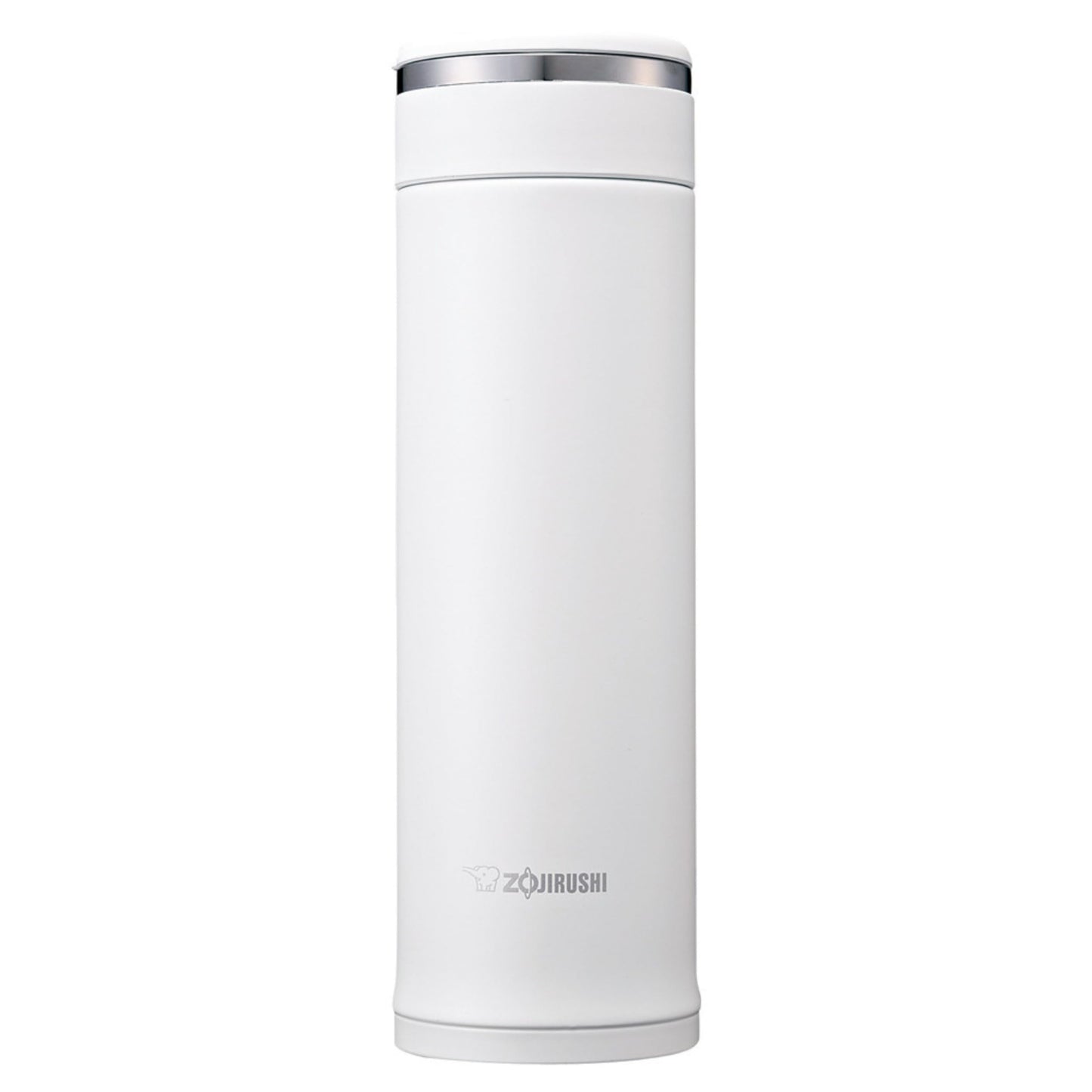 Zojirushi SM-JF48-WA Water Bottle, Stainless Steel Mug, Bottle, Direct Drinking, Lightweight, Cold Retention, 16.2 fl oz (480 ml), White