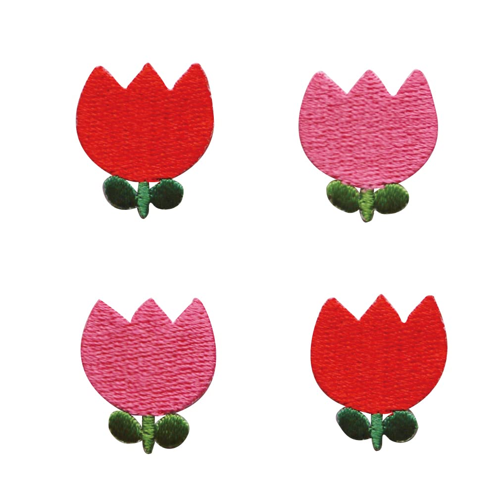 Pioneer Little Applique Tulip, Pack of 4