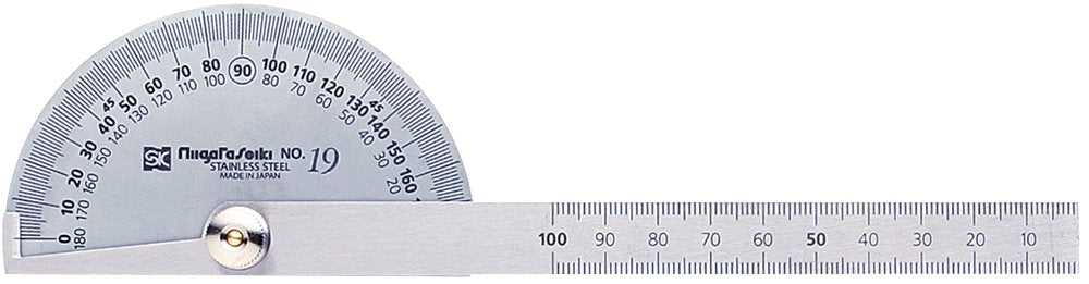 Niigata Seiki PRT-19 SK Protractor No. 19 with Scale
