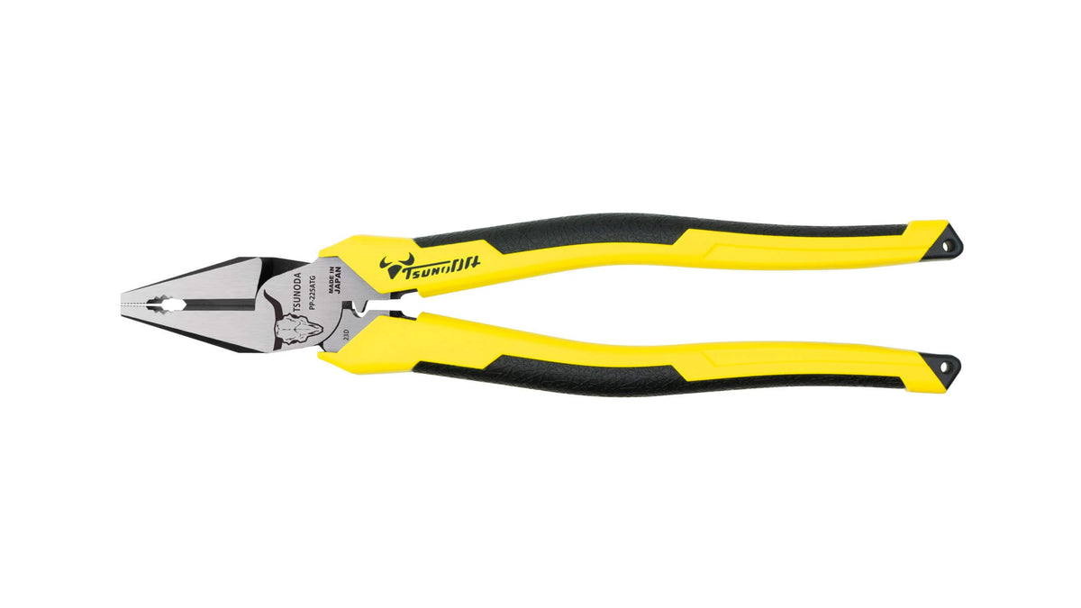 Tsunoda PP-225ATG, High Leverage Combination Pliers 9-inches (225mm)