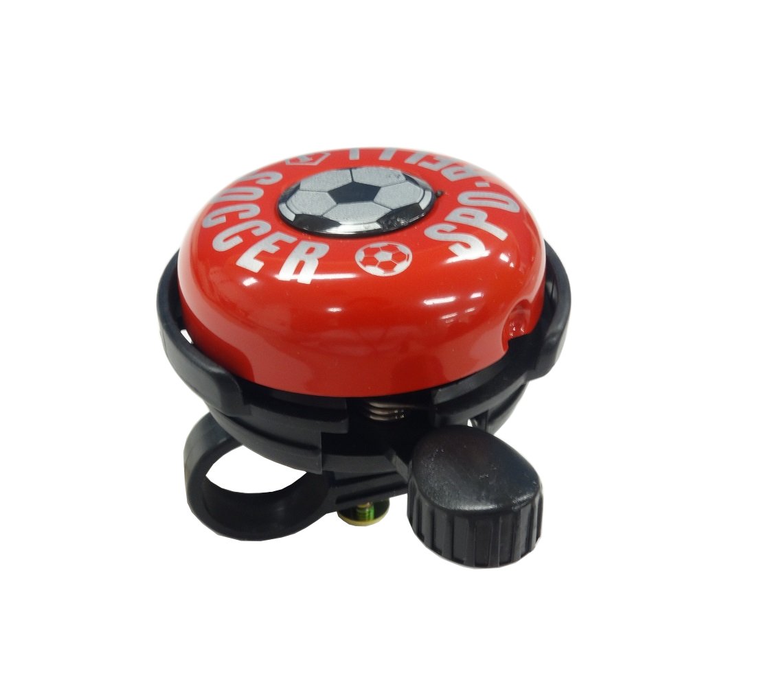 Captain Stag Y-4582 Soccer Bell, Red