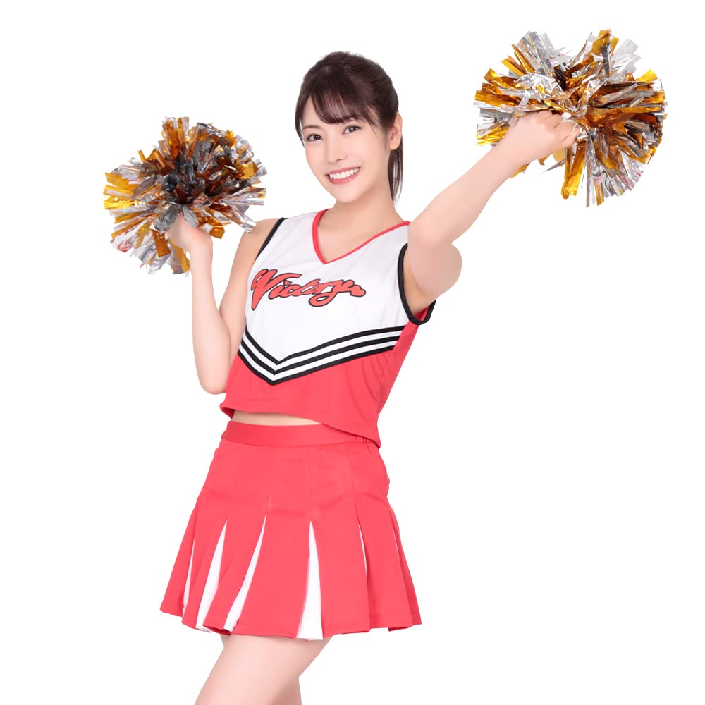 My Cheerleader White ~ red cheerleader costume