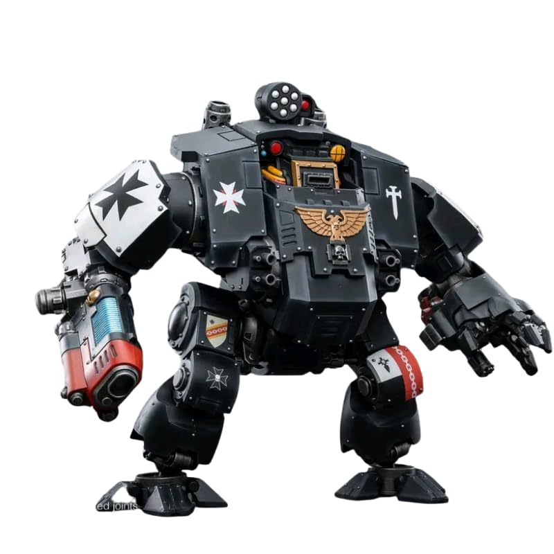 JOYTOY Warhammer 40K 1/18 Action Figure Mecha Black Templars Redemptor Dreadnought 11-Inch Collection Model Birthday Gifts