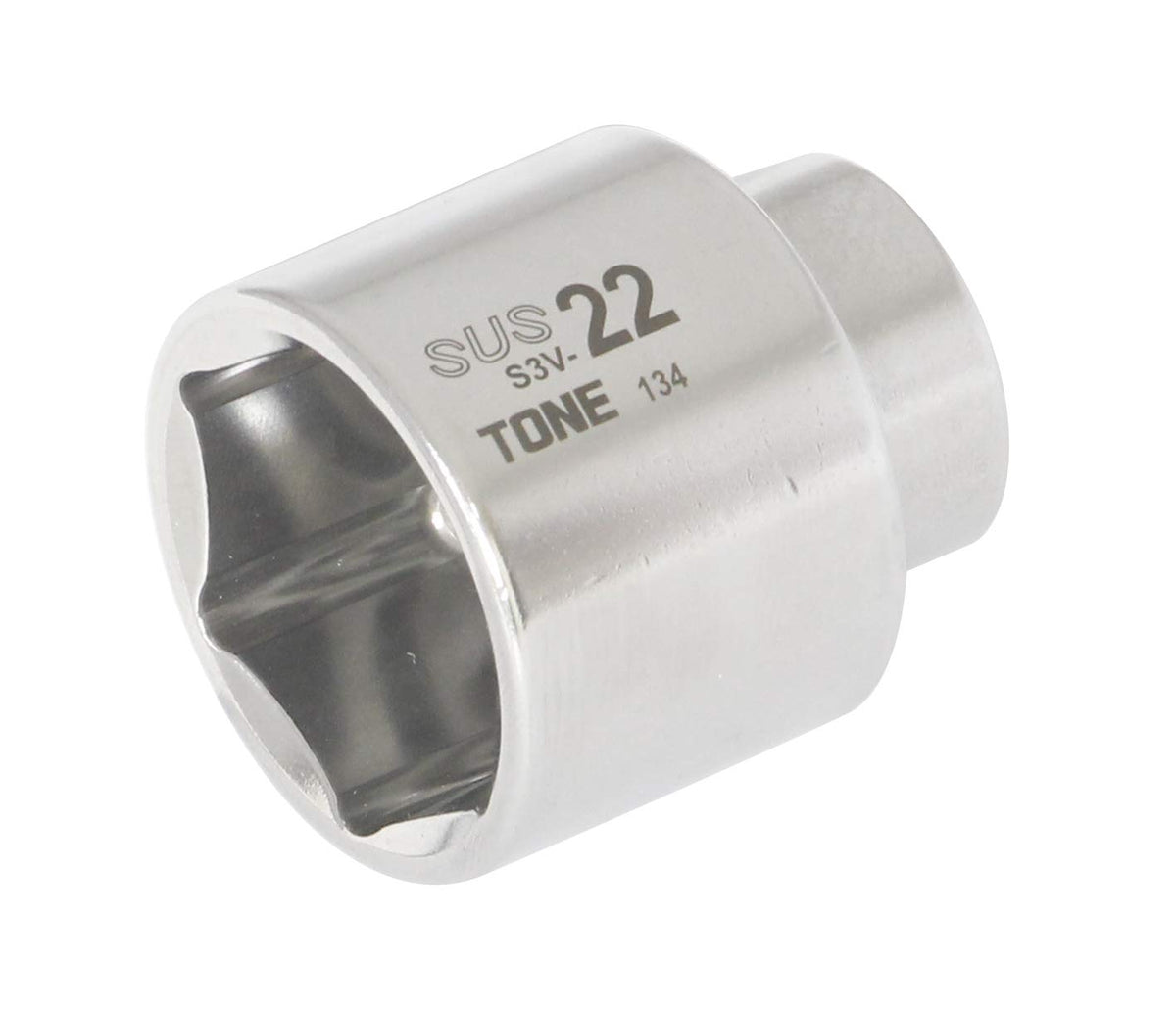 3/8" DriveStainless Steel 6 Point Metric Sockets (S3V-22)