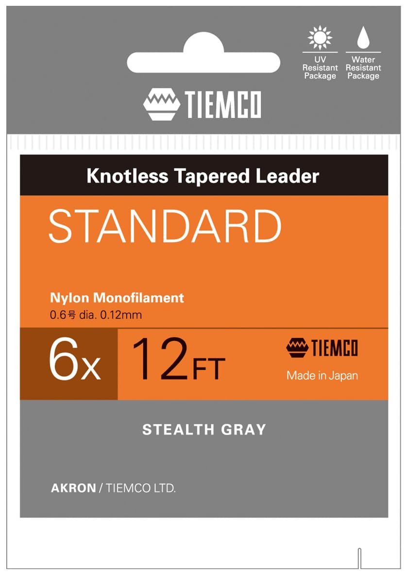 TIEMCO Leader Standard 12FT 6X